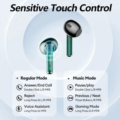 Wireless Gaming Touch Control Earbud