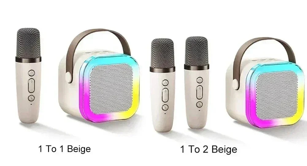 portable wireless speaker with microphone