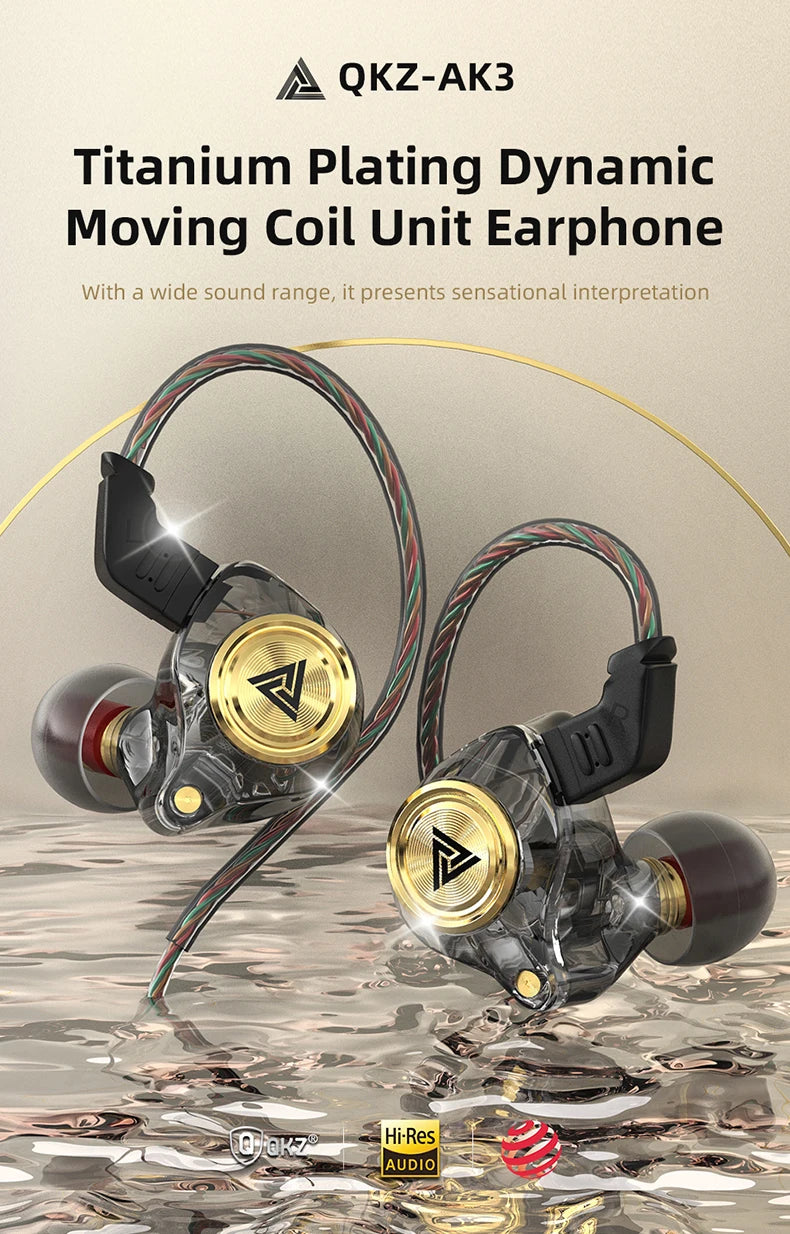 hifi stereo earphone