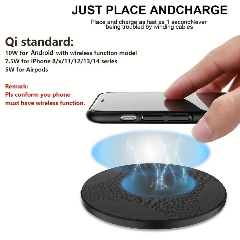 10w wireless charger pad