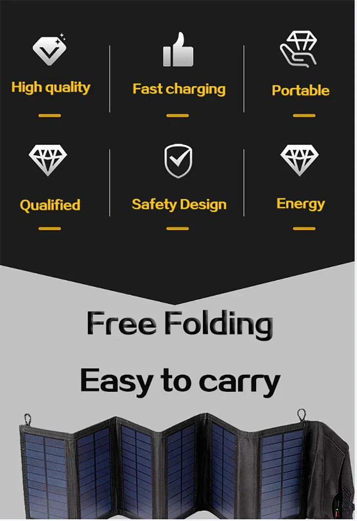 800w foldable solar panel