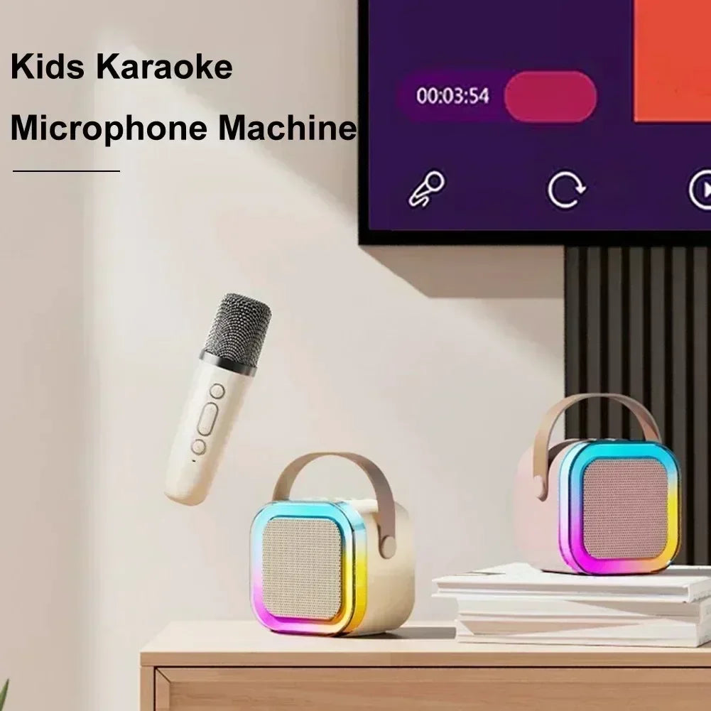 portable wireless speaker with microphone