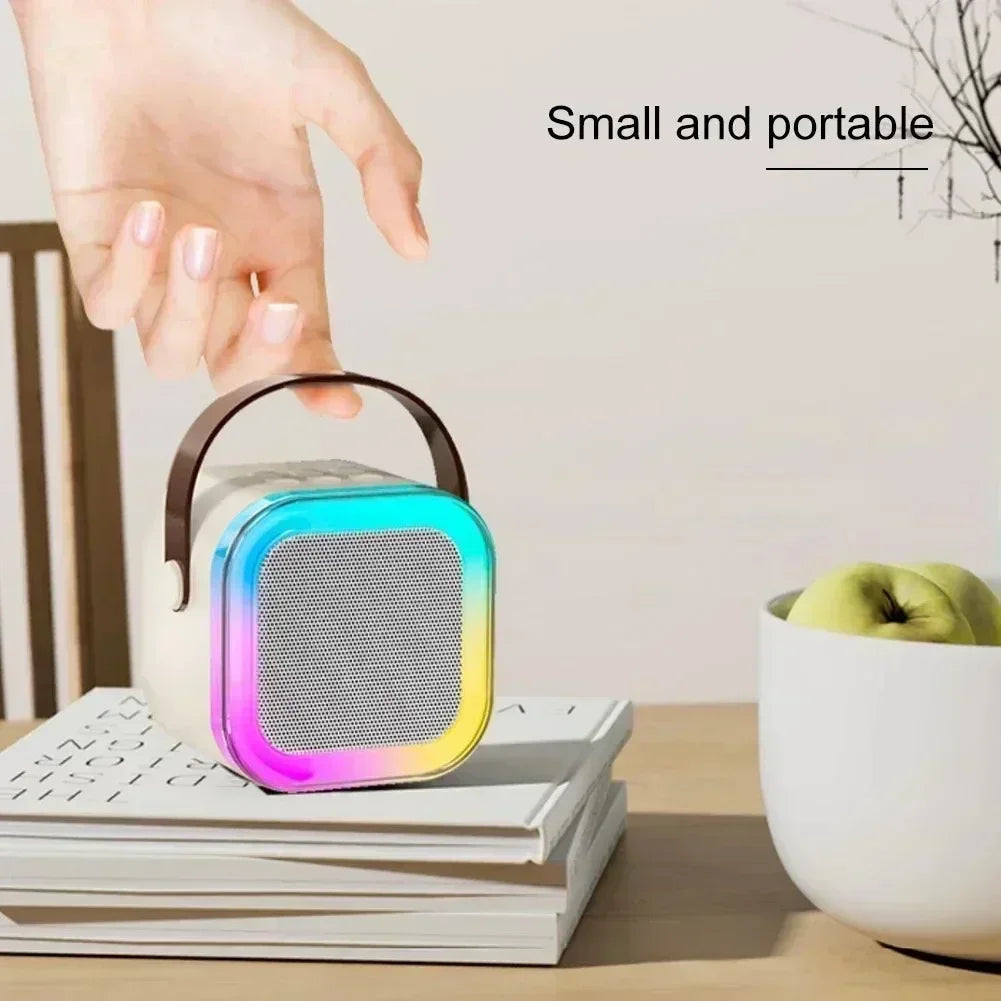 portable wireless speaker with microphone